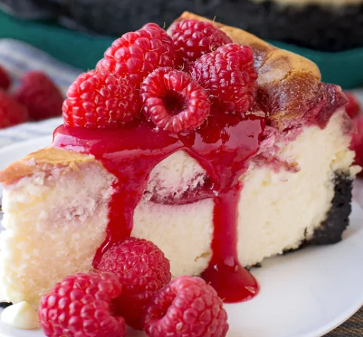 Cheesecake de framboesa maravilhoso para impressionar