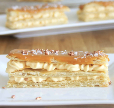 Mil Folhas com Caramelo Salgado Francês