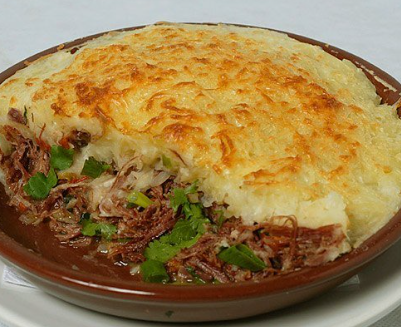 Escondidinho de Carne Seca tradicional e perfeito para jantar