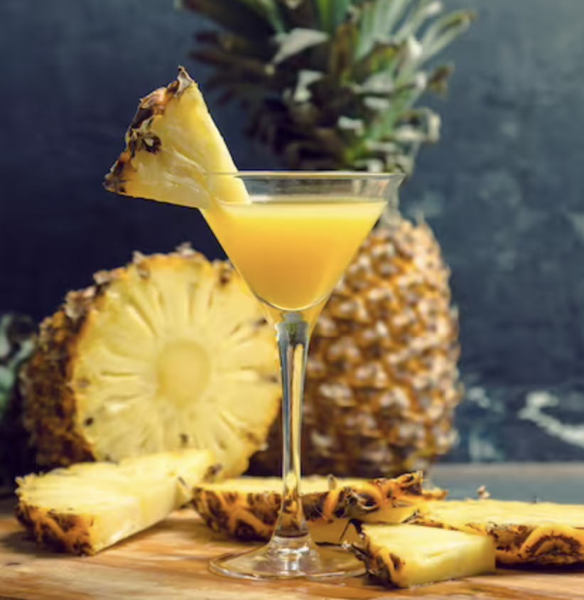 Mocktails de abacaxi