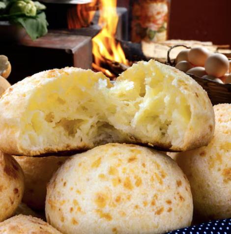 Pão de queijo mineiro que não endurece depois de pronto