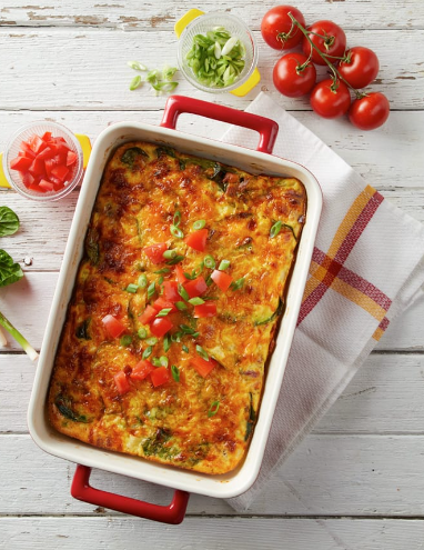 Omelete de forno prática e deliciosa