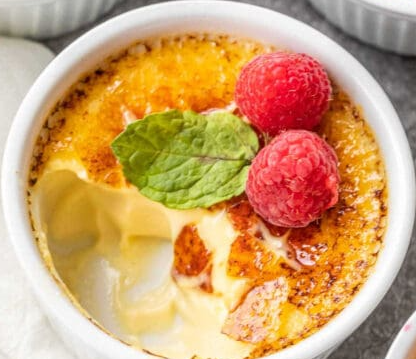 Crème brûlée Tradicional Francês