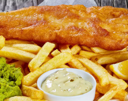 Fish And Chips igual ao vendido em Londres