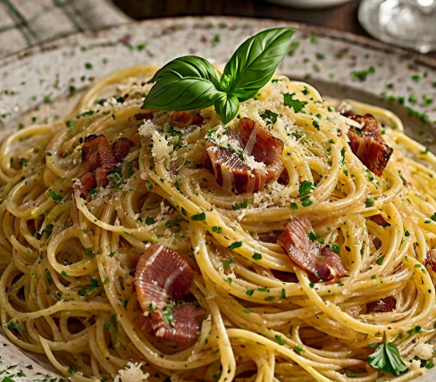 Talharim à Carbonara: Cremosidade e sabor desse clássico italiano