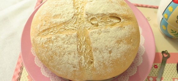 Pão Italiano (ou pão rústico)